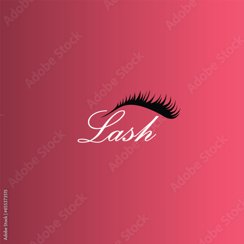 Creative Professional Trendy Eyelashes Logo Design, Editable Vector Format
