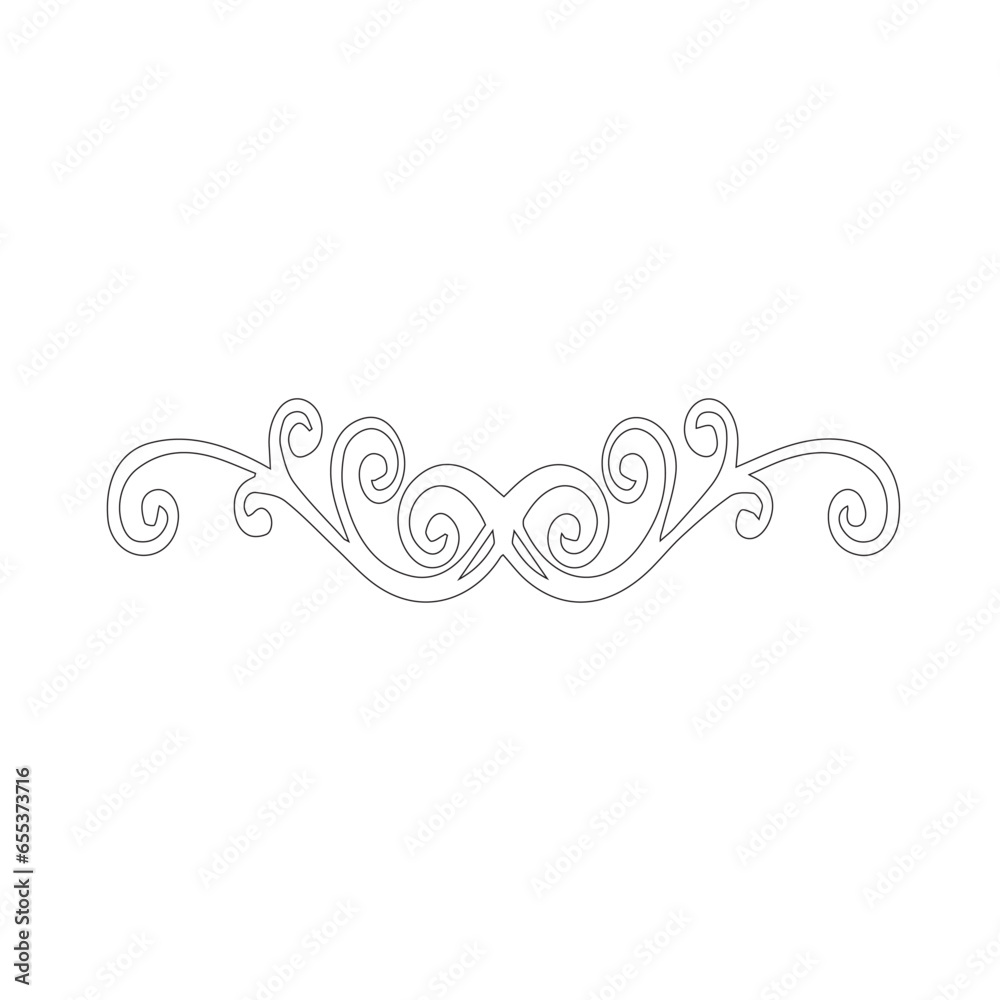 abstract floral background. abstract background isolated on white background in illustration vector design. flower design for frame and text design icon.