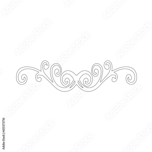 abstract floral background. abstract background isolated on white background in illustration vector design. flower design for frame and text design icon.