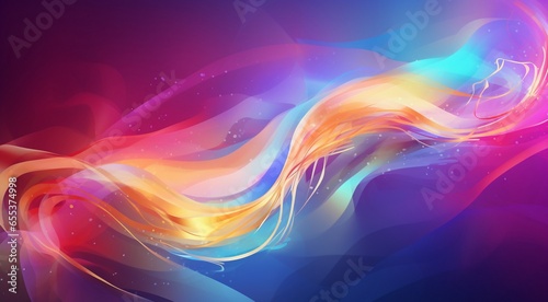abstract colorful background, cool colored wallpaper, rainbow colors, colored abstract background © Gegham