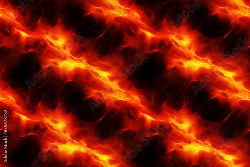 Vibrant flames create a stunning diagonal pattern against a dark backdrop. Seamless repeatable background.