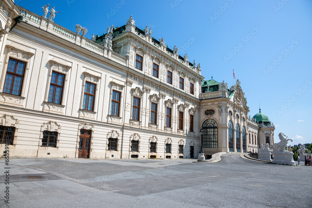 The Upper Belvedere Building is a historical complex of buildings in Vienna.