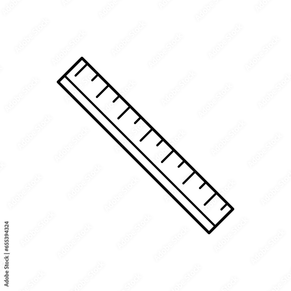 ruler icon design vector template ruler icon design vector template