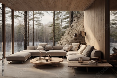 interior design nordic style simple Minimalism design