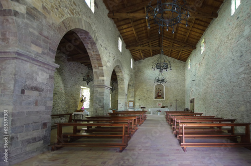 Roccascalegna - Abruzzo - Interior of the church of San Pancrazio