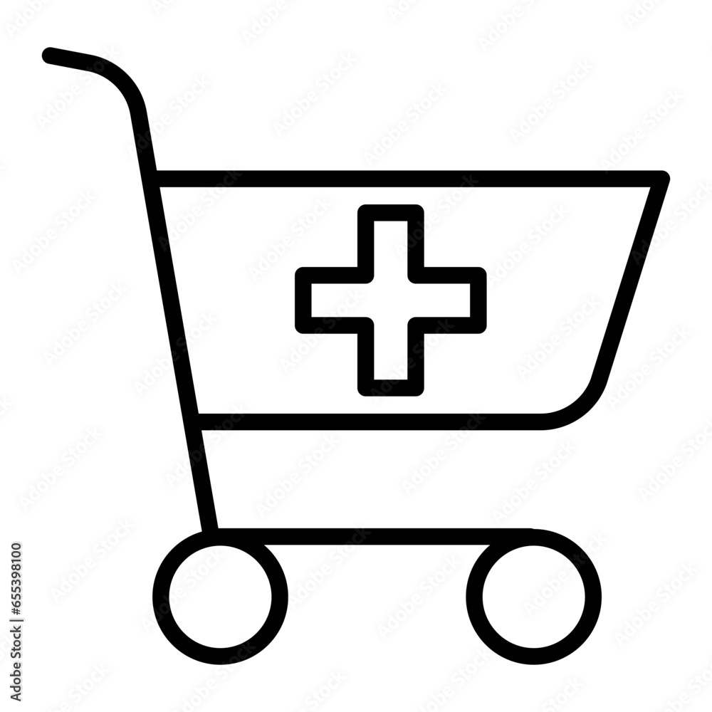 Outline Cart icon Outline Cart icon