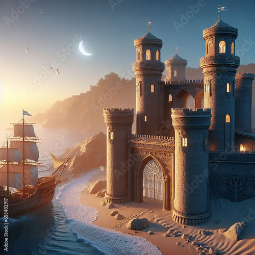 mosque at sunset Somnium de Castello Magico: A Dream of a Magical Castle
Ars Magica: The Art of Magic in a Fantasy World
Intra Muros: Inside the Walls of a Mysterious Fortress
Exsilium: A Tale of Exil photo