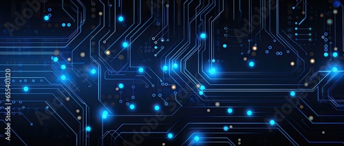 futuristic digital electric tech circuit board pattern background