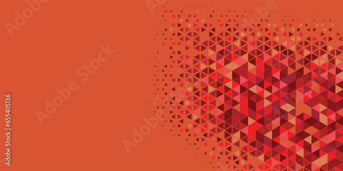  Abstract Triangle colorful background or wallpaper with polygons, triangles or concave geometrical shapes with Copy space soft color