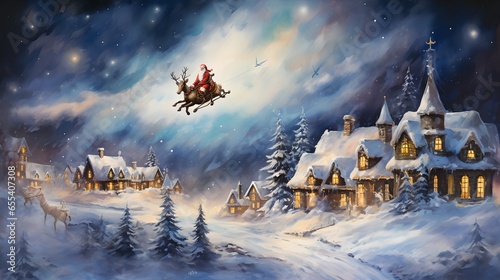 Santa's Majestic Sleigh Ride  © SpringsTea
