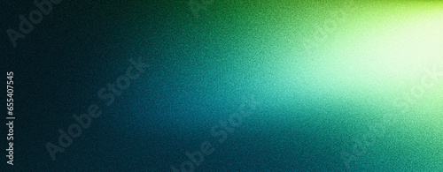 Dark green blue glowing grainy gradient background noise texture backdrop webpage header banner design photo