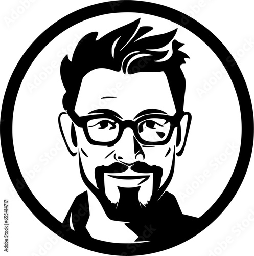 Teacher - High Quality Vector Logo - Vector illustration ideal for T-shirt graphic