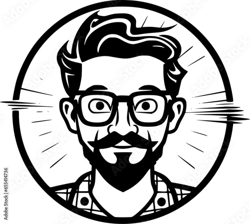 Teacher - High Quality Vector Logo - Vector illustration ideal for T-shirt graphic