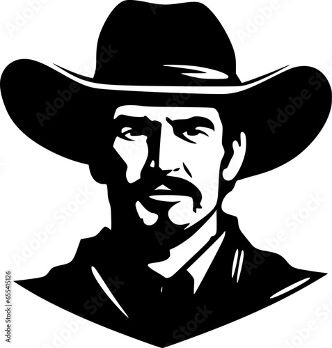 Western - High Quality Vector Logo - Vector illustration ideal for T-shirt graphic