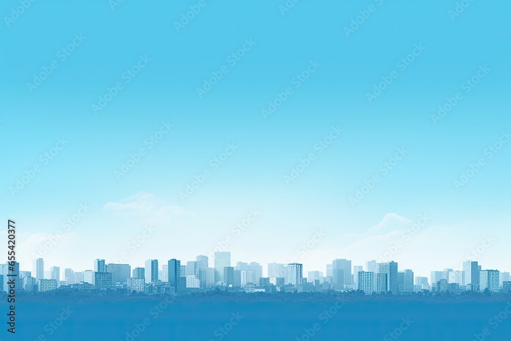 urban city landscape skyline space silhouette illustration background