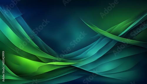 Dynamic minimalistic technology and business concept green blue abstract background with square shape geometric line suitable for template, presentation, business, card, flyer and design. Ver 