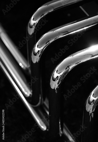 Naklejka Chrome Exhaust Headers