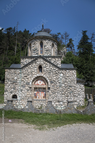 Church in the Village of Bran in Romania.