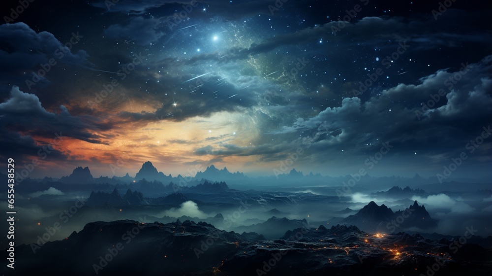 Celestial Event Sky Texture Background