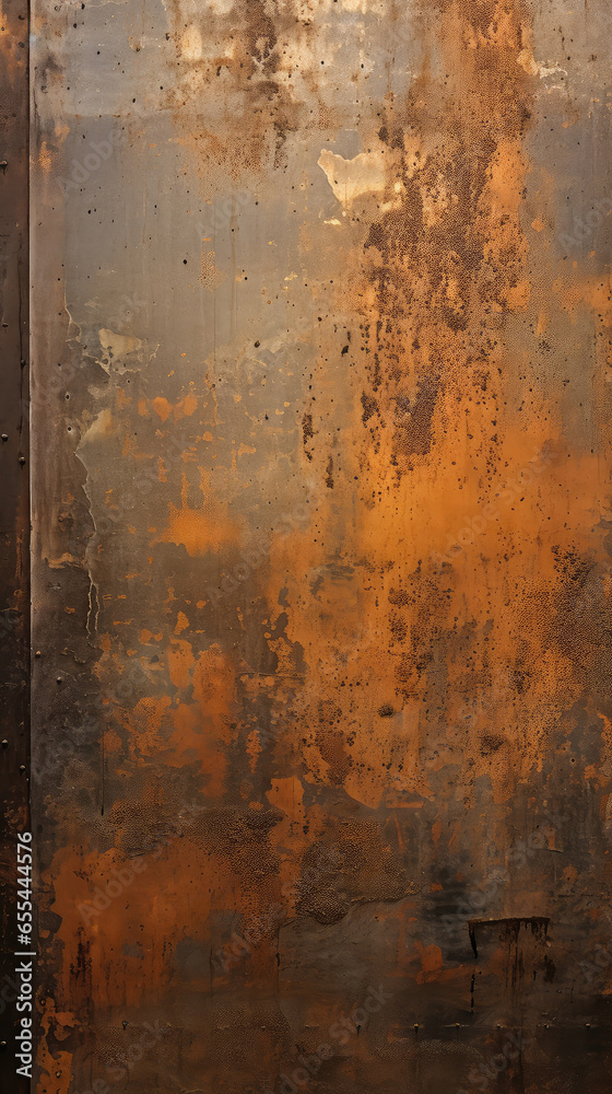 Realistic scratched metal texture or background Realistic scratched metal texture or background