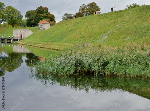 Wallanlagen am Kastell in Kopenhagen photo