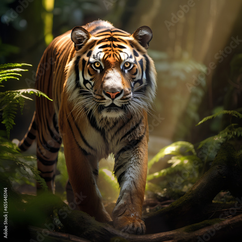                            tiger Endangered species Generative AI