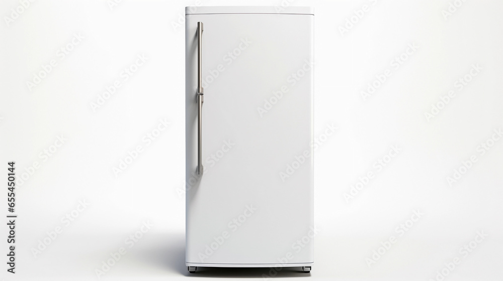 white refrigerator isolated on white white refrigerator isolated on white