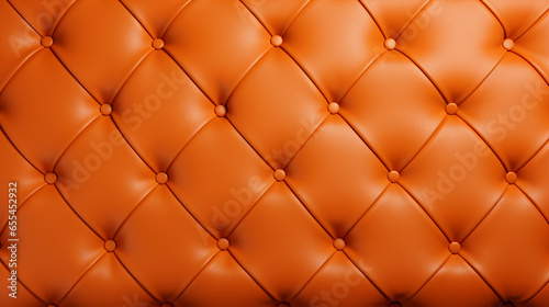 The Luminous Allure of Quilted Orange Leather  Crafting Luxurious Textures and Bold Statements