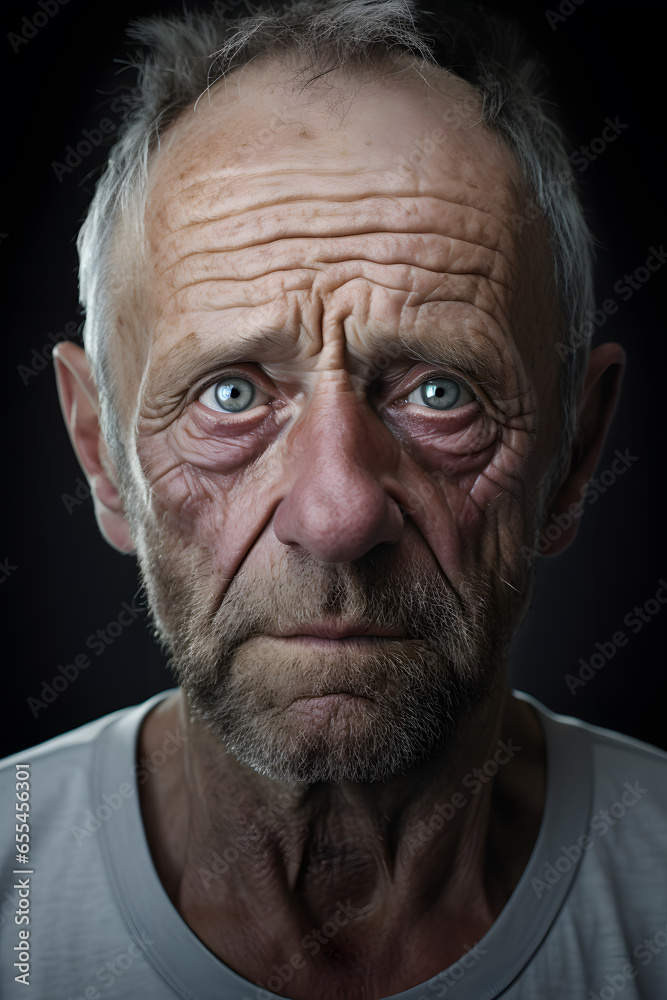 Obraz premium hombres tristes y deprimidos