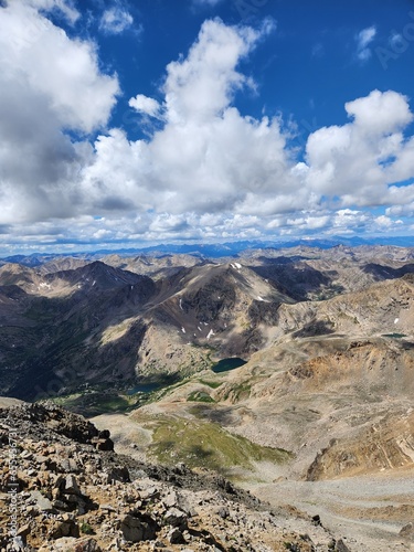 View from the summit of Mount Massive, Colorado