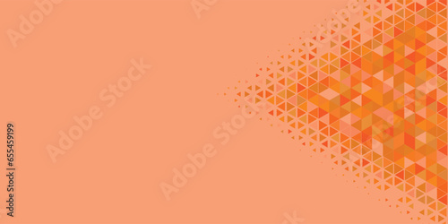  Abstract Triangle colorful background or wallpaper with polygons, triangles or concave geometrical shapes with Copy space soft color