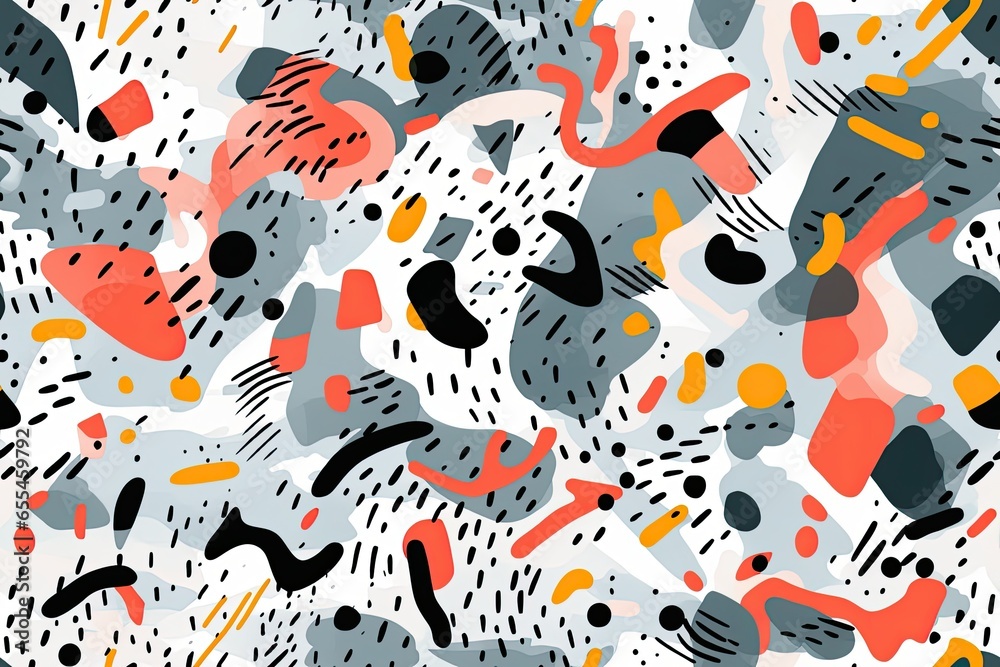 Dynamic and lively abstract pattern for your design Dynamic and lively abstract pattern for your design