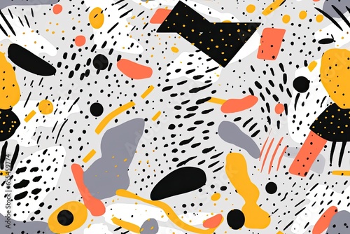 Vibrant abstract pattern for your design project