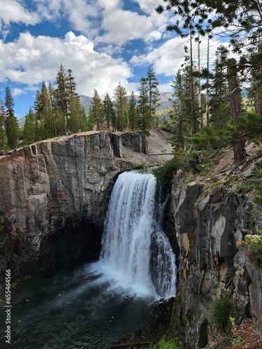 Devil s Postpile National Monument  Rainbow Falls  California