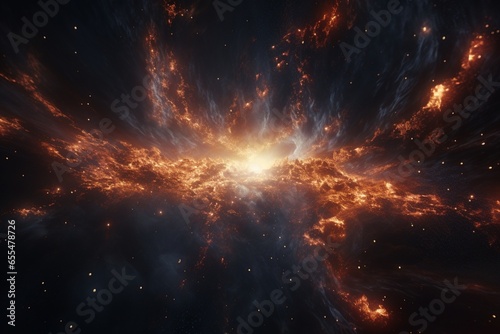 explosion of space, Generative AI