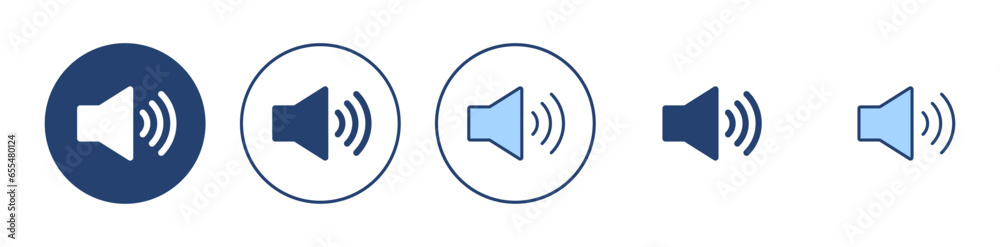 Speaker icon vector. volume sign and symbol. loudspeaker icon. sound symbol Speaker icon vector. volume sign and symbol. loudspeaker icon. sound symbol