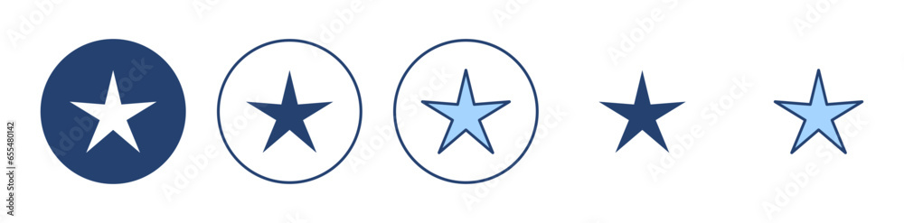 Star icon vector. rating sign and symbol. favourite star icon Star icon vector. rating sign and symbol. favourite star icon