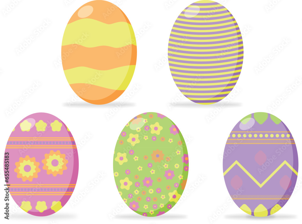 easter eggs set easter eggs set