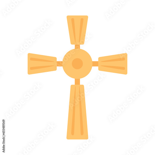 catholic cross bright