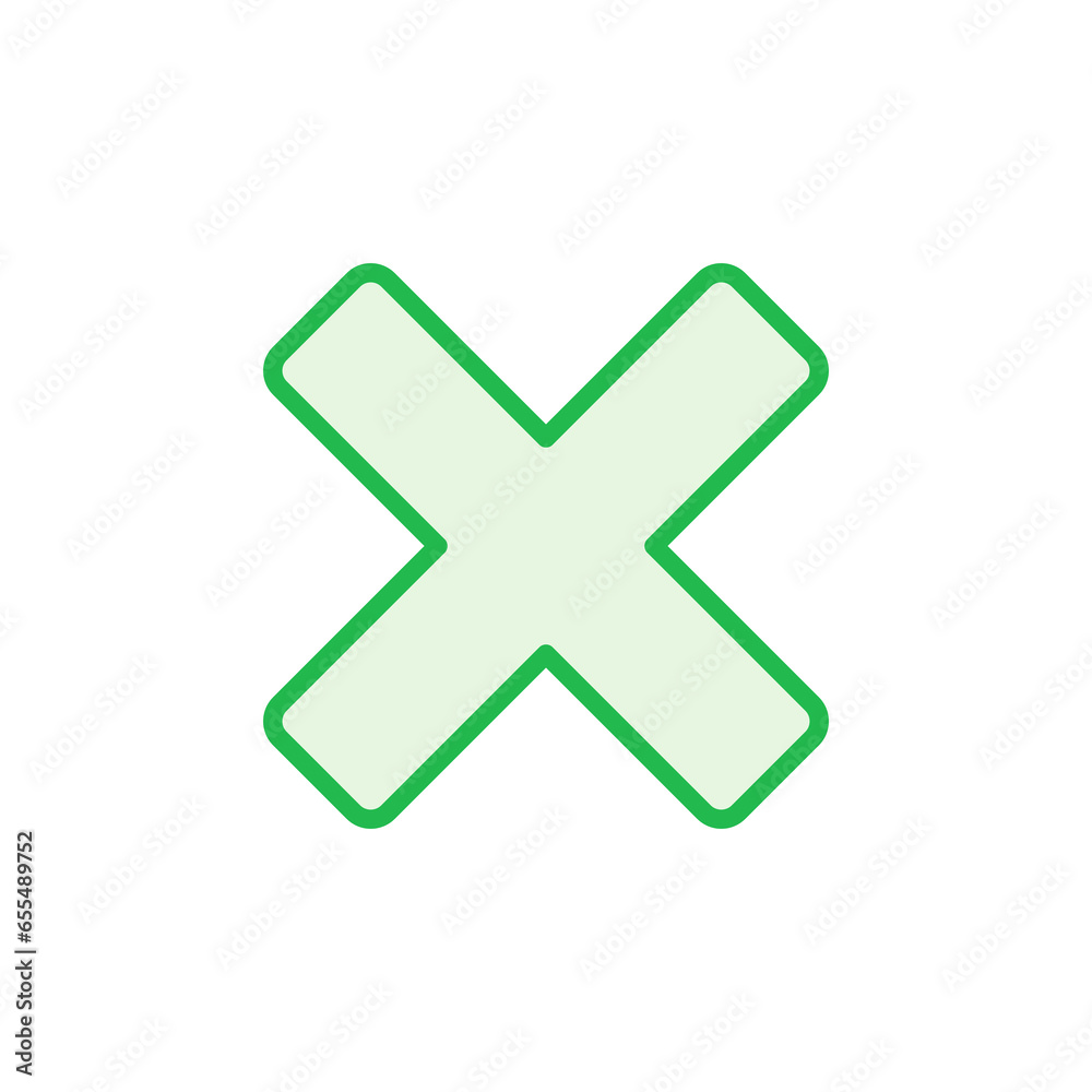 Close icon set. Delete icon vector. cross sign Close icon set. Delete icon vector. cross sign