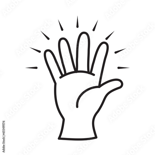 activist hand design