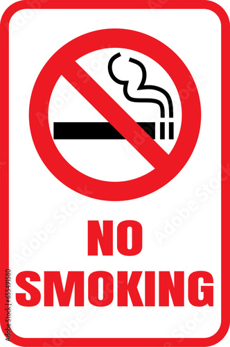 no smoking signs
