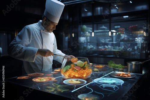 chef at work, Generative AI