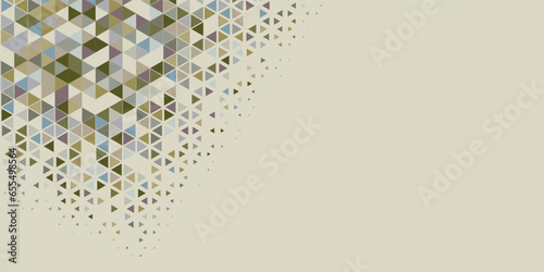  Abstract Triangle colorful background or wallpaper with polygons, triangles or concave geometrical shapes with Copy space soft color
