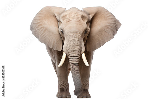 Elephant Full Body Isolated