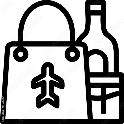 
Shopping icon symbol vector image. Illustration of online shop of the ecommerse store promotion design image photo