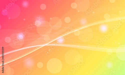 Vector abstract colorful wavy background