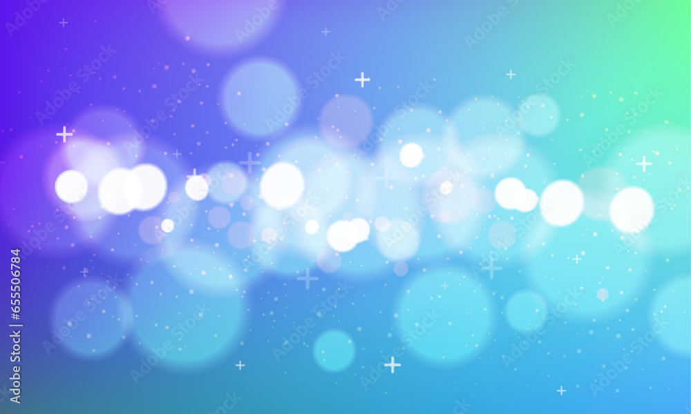 Obraz premium Vector colourful bokeh effect background