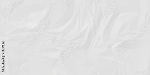 White crumpled paper texture. Crumpled paper texture. White crumpled paper texture crush paper so that it becomes creased and wrinkled. Old white crumpled paper sheet background texture.