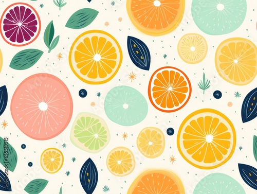 fruits seamless pattern